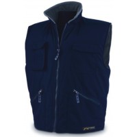 COLETE C/FORRO POLAR AZUL 288-VPA *